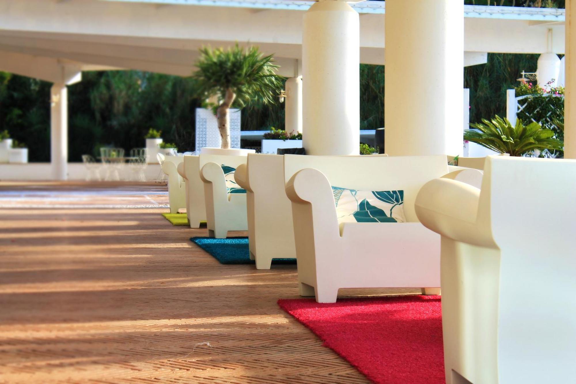 Mec Paestum Hotel Esterno foto Lobby